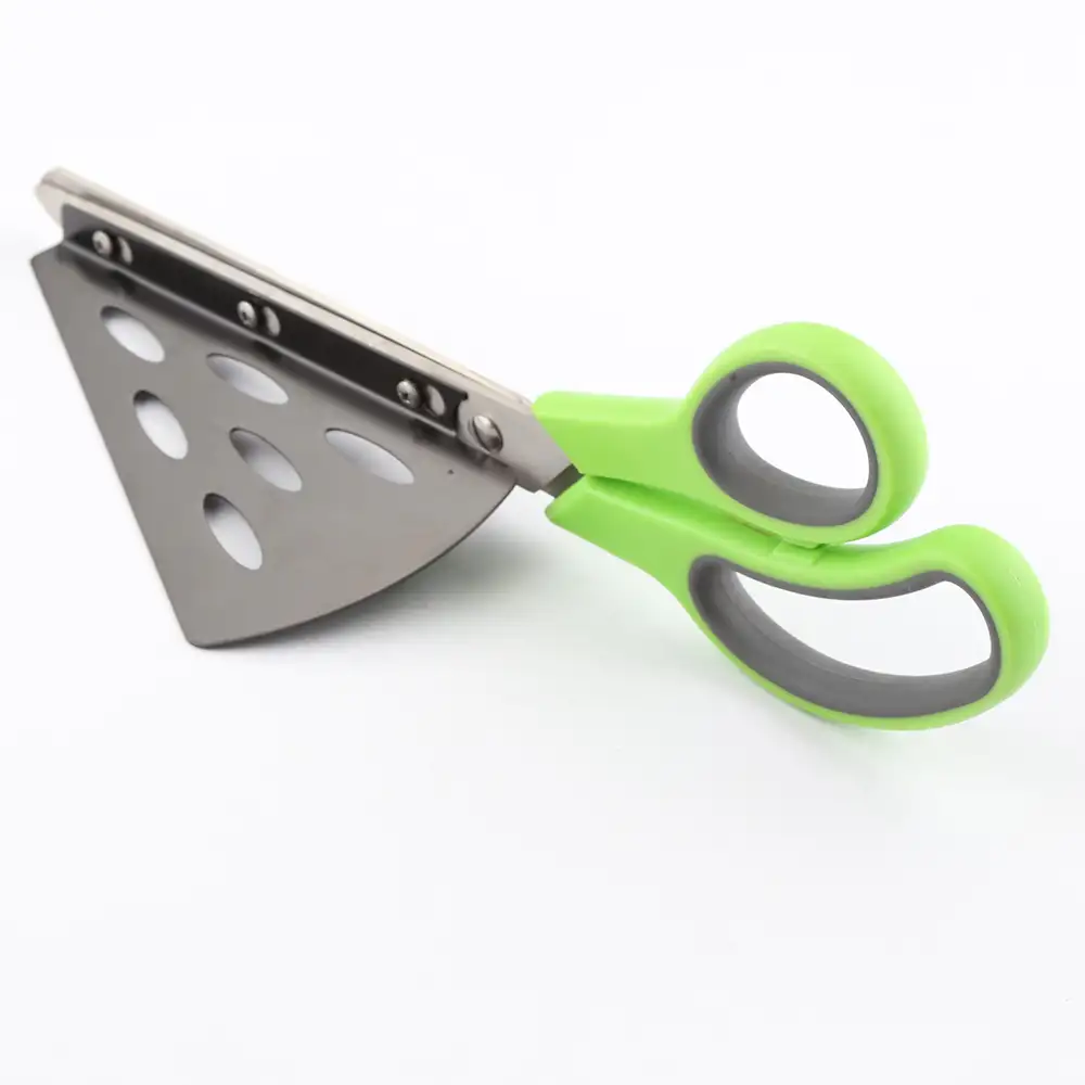 Multifunctional Kitchen Plastic Pizza Cutter Scissors Easily Taste Serves Hot Pizza