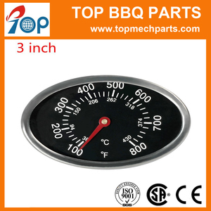 High Temperature Gauge Thermometer Replacement for BBQ <strong>Gas</strong> <strong>Grills</strong> - Product Image 5