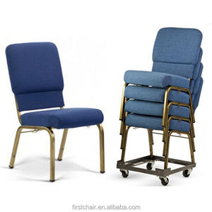 Fabrieksleverancier stapelbare metalen kerkstoelen HM-C12 - Duurzame gebruikte kerkstoelen te koop, opklapbare banken voor auditorium en kapel - Product Image 3