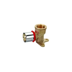 Professional 1/2 Inch Nickel Plating Brass Compression Pipe Fitting,Mechanical parts brass fittings reducer coupling/male