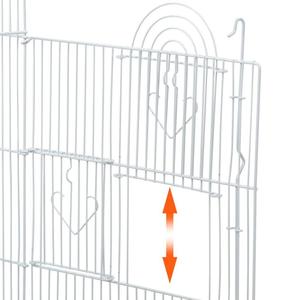 <span class=keywords><strong>Cage</strong></span> à oiseaux en métal de grande capacité personnalisée de 36 pouces, <span class=keywords><strong>cage</strong></span> à oiseaux suspendue pour l'extérieur, cages de reproduction, maison pour animaux de compagnie en fil métallique - Product Image 6