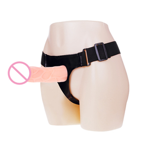 Cinturino vuoto per uomo cinturino su vibratore Dildo cavo cinturino vibrante realistico per coppie Strapon del pene - Product Image 2