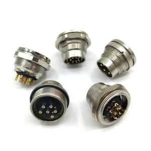Conector Circular Rohs <span class=keywords><strong>2</strong></span> 3 4 5 6 7 8 9 10 12 Pin Ip67 Ip68 M16 impermeable conector - Product Image 2