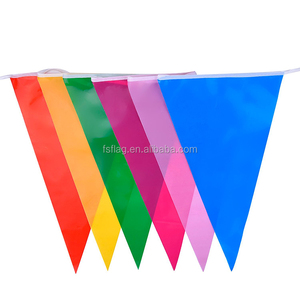 Cờ Dây Trang Trí Tiệc Nhiều Màu Chất Lượng Cao Cờ Cờ Nhựa Pvc - Product Image 3