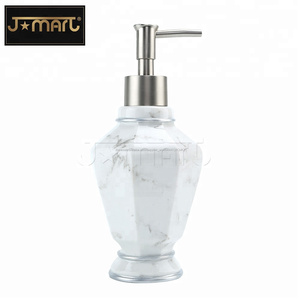 Pintado a mano de resina de mármol baño accesorios Set - Product Image 2