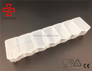 2025 athmedic cấp thực phẩm một hàng rõ ràng trong suốt 7 ngày thuốc tổ chức - Product Image 2