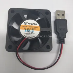 USB tipi 40X40X10mm 4010 ile 5 v dc küçük eksenel soğutma mikro fan
