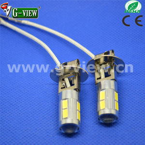 Coche de alto brillo led bombillas H3 Fog lámpara 5630smd Creechip con lente auto llevó la lámpara - Product Image 4