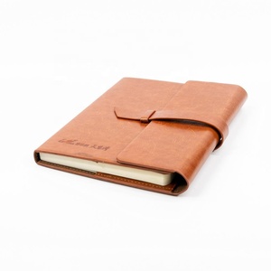 Yüksek kaliteli planlamacıları ve defterler özel promosyon hediyeler yaratıcı gezginler A5 PU deri kağıt not defteri şirket logosu ile - Product Image 4