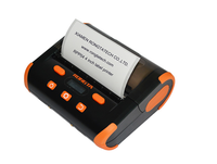 Printer Bluetooth Portabel, Printer Label Warna Termal Mini 4 Inci