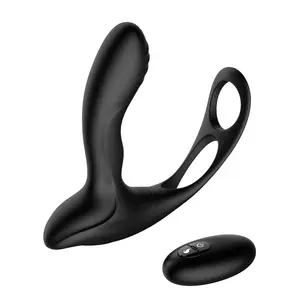 Chất Lượng Cao Không Dây Kiểm Soát Tuyến Tiền Liệt Massager Rung USB Sạc Tuyến Tiền Liệt Massager Cho Nam Giới