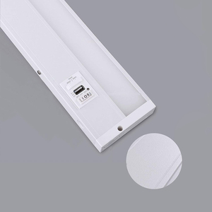 ETL Dimmable 120V AC 12 Inch Portable Plastic Cover Surface Usb Kitchen <strong>Led</strong> Under Cabinet <strong>Light</strong> - Product Image 4