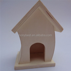 Maisons d'oiseaux en bois suspendues pour l'extérieur Cage à oiseaux en bois Maison à insectes Maison à oiseaux en bois pour l'élevage Boîte mangeoire Cabane Nid d'insectes Habitat - Product Image 6
