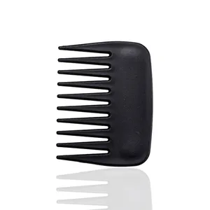 Neues 1 PCS Pocket Plastic Comb Super breite Zahn kämme Kein statischer Bartkamm Kleine Haar bürste Haarstyling-Werkzeug