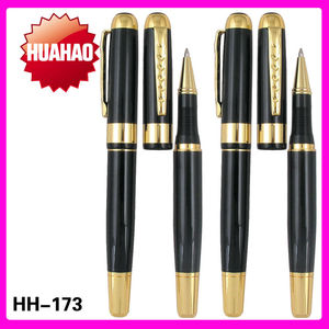 Proveedores de china personalizado muestras gratis <span class=keywords><strong>Regal</strong></span> de Metal pluma de bola de rodillo de tinta líquida - Product Image 2