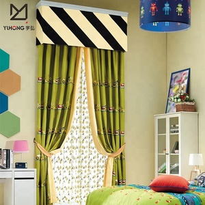 Buena calidad zoo cartoon <span class=keywords><strong>cortinas</strong></span> <span class=keywords><strong>confeccionadas</strong></span> impresas en línea para los niños - Product Image 2