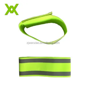 Night Security Fabric Gestricktes elastisches Armband Reflektieren des Armband mit Wärme übertragungs band