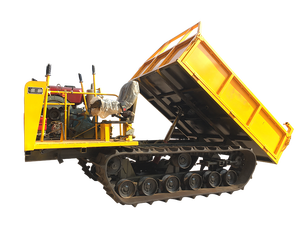 Подземный 1000 кг дизельный Гусеничный мини-самосвал, транспортер, силовой грузовик, самосвал, 1 тонна - Product Image 4