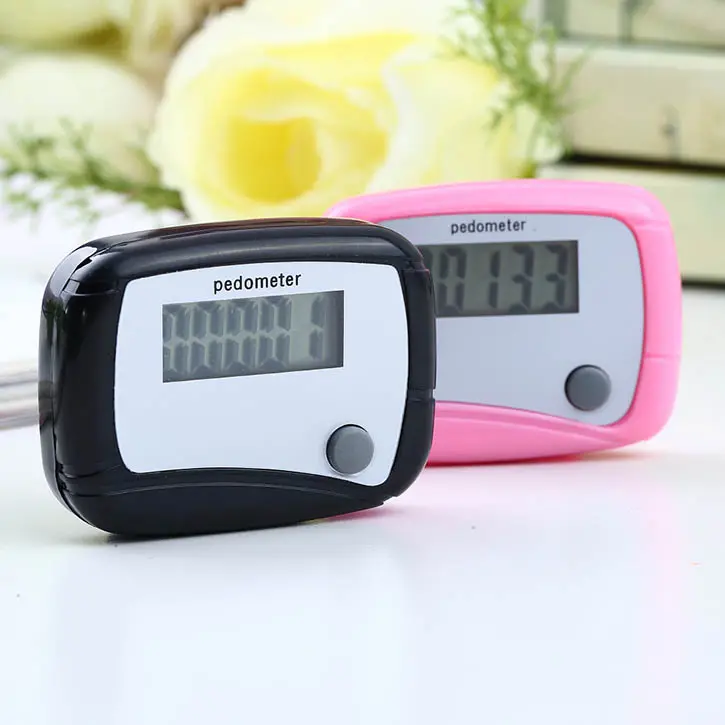 New Foot Step Counter LCD Pedometer Run Walk Walking