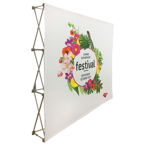 Facile Stand et poids léger pop up affichage bannière comme toile de fond pour salons et foires - Product Image 4