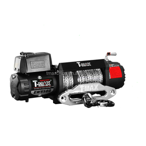 T-max x-power 9500 lb corde synthétique treuil treuil électrique treuil - Product Image 3
