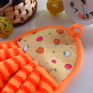 Chinaカスタム厚いサンゴフリースエッジカバーキッチンタオル手布 - Product Image 4