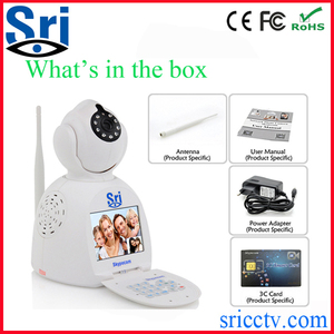 Nueva llegada!! Manufactura sricam sp003 p2p inalámbrico teléfono de la cámara ip wifi niñera la cámara - Product Image 1