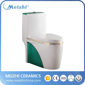 WC Monoblocco Colorato con Scarico a <span class=keywords><strong>Sifone</strong></span> Bianco e <span class=keywords><strong>Nero</strong></span> - Product Image 5