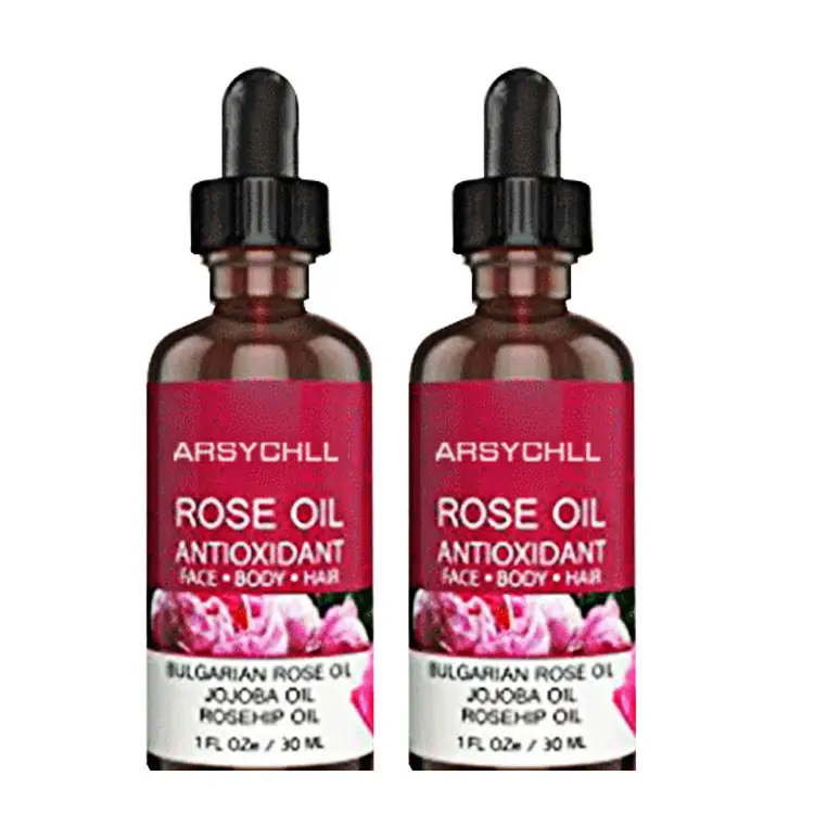 Natural aceite orgánico de Rosa mejor precio Jojoba y Reoseship y aceite de rosa