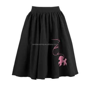 Wholesale Small Quantity Manufacturer Women Retro Clothing Cotton Skirts