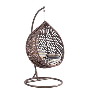 Round Adult Cast Iron <strong>Single</strong> Seat Iron Bird <strong>Swing</strong> Designs, Outdoor <strong>Swing</strong> Basket - Product Image 2