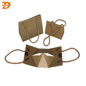 Individuell bedruckte handtasche stil papier geschenk beutel mit griffen - Product Image 3