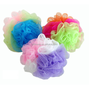 Nouvelle Promotion Boule <span class=keywords><strong>de</strong></span> Bain Douce en Maille, Éponge <span class=keywords><strong>de</strong></span> Douche, Fleur <span class=keywords><strong>de</strong></span> Douche Pour des Produits Avec des Sensations Différentes au Toucher - Product Image 1