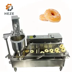 Linha de produção automática de máquina de rosquinha, venda quente, mini máquina de rosquinha