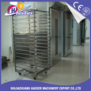 Étagère de four rotative avec roulettes, étagère et support en métal, chariot pour four de boulangerie - Product Image 1