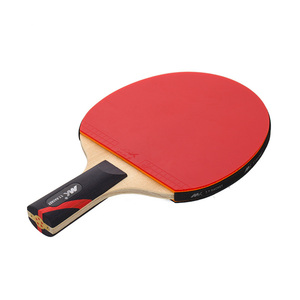 Ensemble de raquettes de <span class=keywords><strong>ping</strong></span>-<span class=keywords><strong>pong</strong></span> en bois avec logo/couleur personnalisés en usine, <span class=keywords><strong>raquette</strong></span> de tennis de table <span class=keywords><strong>5</strong></span> étoiles pour l'entraînement - Product Image 1