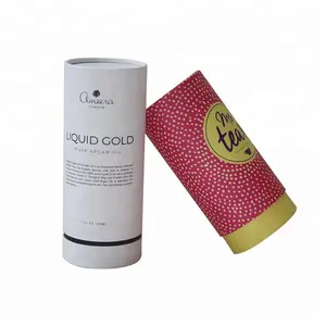 China suppliers custom white cardboard paper tube box,cheap cylinder tube box packaging