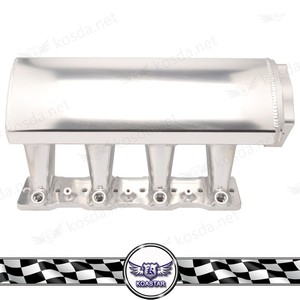 Nuevo Elemento LS1 LS2 LS6 Puerto Catedral 102mm Plata de Aluminio Pulido Colector De Admisión - Product Image 4