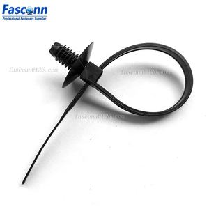 القابلة للإزالة السهم دفع برشام جبل كابل سيارات العلاقات ، القبة شجرة التنوب تصاعد ، قفل الكابل مطرز العلاقات - Product Image 3