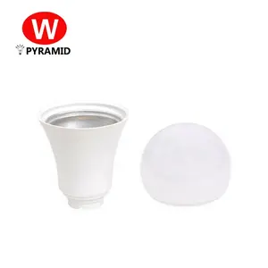 3W 5W 7W 9W 12W 15W 18W B22 Belum Selesai dengan Harga Murah Bahan Baku Led Bulb Plastic Spare Part SKD CKD Lampu LED