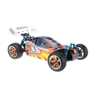 1/10 ölçek 80 km/saat Fırçasız 4WD RC Buggy 2 s lipo pil ile 2.4G RTR