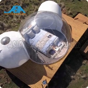 Cabanes à bulles gonflables avec toit translucide, hôtels igloo à bulles - Product Image 1