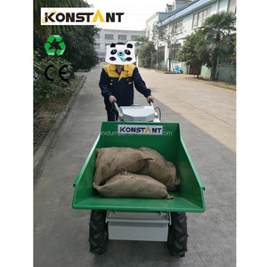 Électrique Brouette De Puissance Mini Dumper KT-MD300EN avec 4WD Facile Turing - Product Image 6