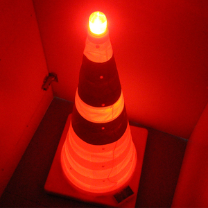 Personnalisé, signalisation de circulation gonflable, pliable, en plastique, orange, en pvc, pour la construction, cônes de sécurité - Product Image 4