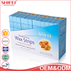 SHIFEI eficaz <span class=keywords><strong>sin</strong></span> dolor depilación cuidado de la piel de papel listo para usar tiras de cera del cuerpo - Product Image 1