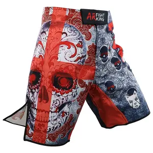 Groothandel Atletische Shorts Heren Workout Shorts Kick Boksen Strand Shorts Vechten Training Gear