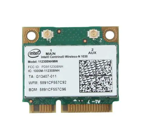 300Mbps Nirkabel-n Wifi Bluetooth Intel 1030 11230BNHMW PCI-E Nirkabel WiFi Wifi BT 3.0 Kartu Wlan Mini untuk Acer/Asus/Dell