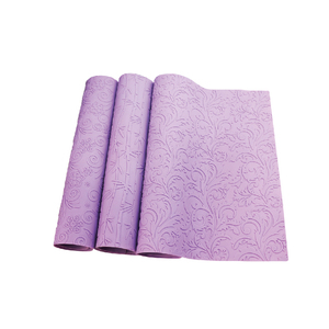 Viola Fondente <span class=keywords><strong>Texture</strong></span> Goffratura Impression Mat cucina di cottura mat