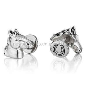 Gioielli di fascia alta forma di cavallo gemelli in argento <span class=keywords><strong>sterling</strong></span> - Product Image 4