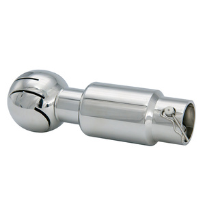 Superventas Garantía de satisfacción más popular Venta caliente Calidad SS304 Bola de limpieza de bola de pulverización rotativa sanitaria con Pin - Product Image 5